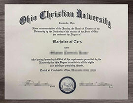 Important tips to make a Ohio Christian University diploma online.
