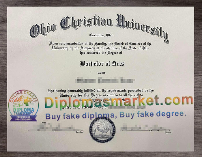 Ohio Christian University degree