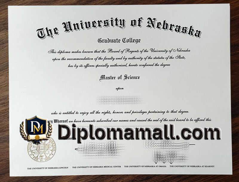 buy University of Nebraska diploma