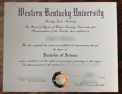 get Western Kentucky University diploma